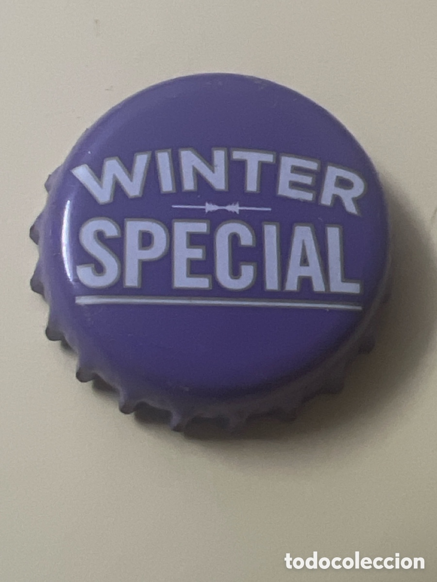 Coleccionismo de cervezas: T4/X20/44. CHAPA CERVEZA - WINTER SPECIAL - REINO UNIDO
