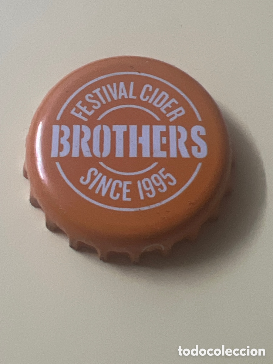 Coleccionismo de cervezas: T4/X20/45. CHAPA CERVEZA - FESTIVAL CIDER - BROTHERS