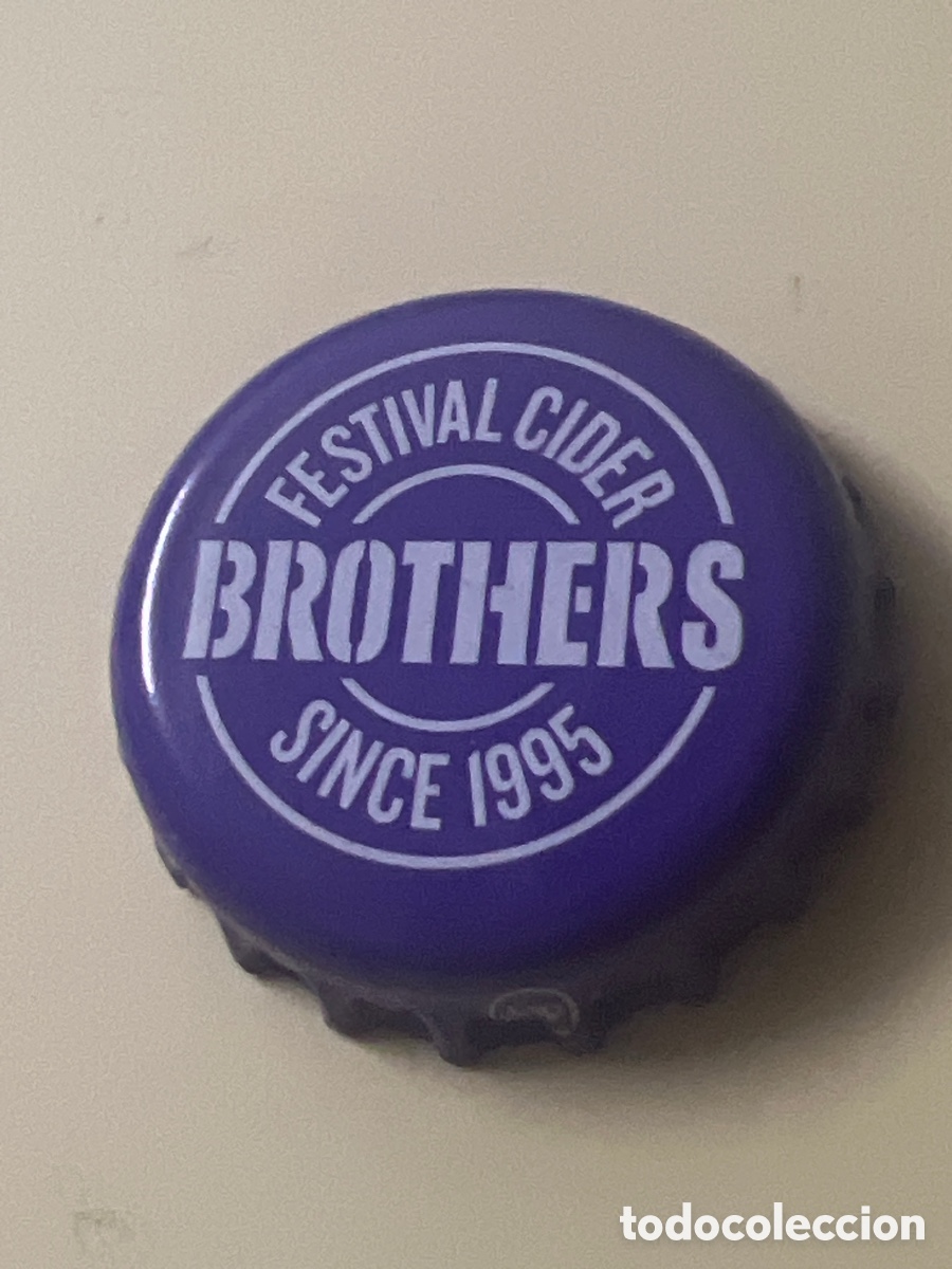 Coleccionismo de cervezas: T4/X20/46. CHAPA CERVEZA - FESTIVAL CIDER - BROTHERS