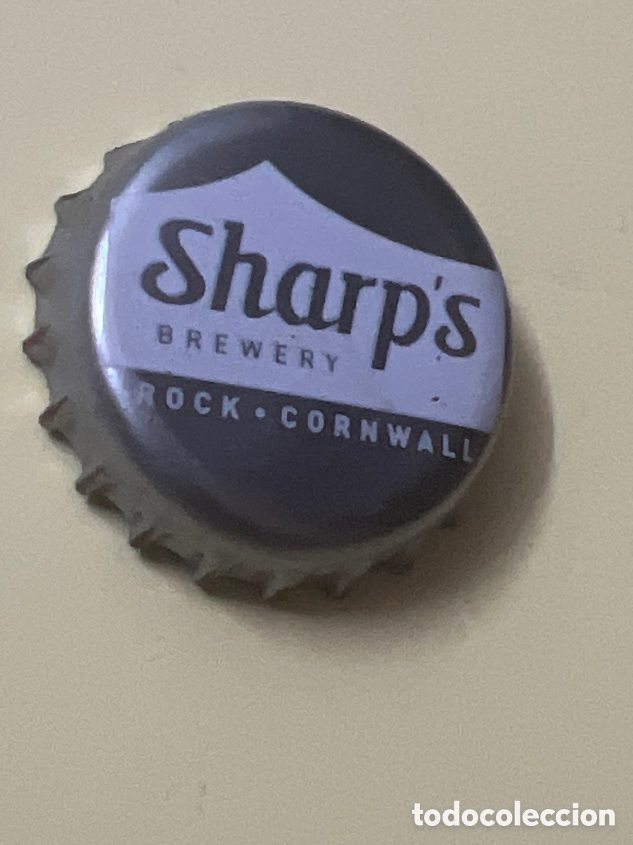 Coleccionismo de cervezas: T4/X19/D1. CHAPA CERVEZA - Sharp's Brewery, Cornwall. Bottle Top. Crown Cap. Used