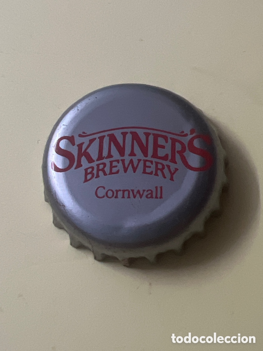 Coleccionismo de cervezas: T4/X19/E4. CHAPA CERVEZA - Capsule de bi&egrave;re Skinners Brewery Cornwall