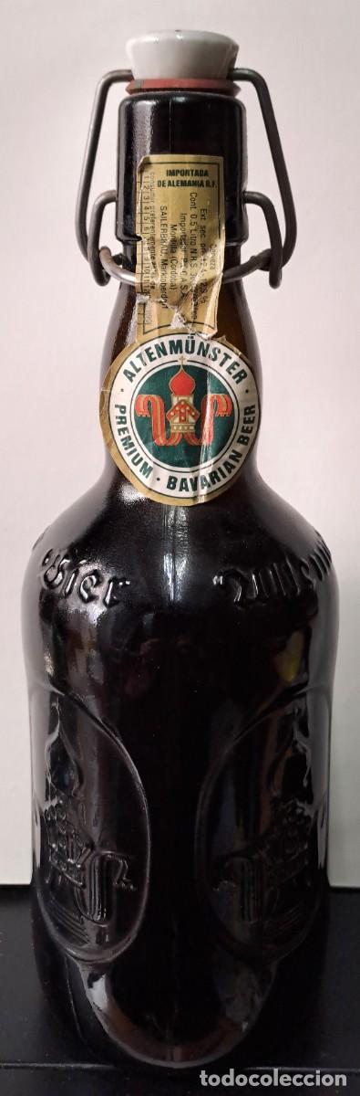 Coleccionismo de cervezas: BOTELLIN DE CERVEZA PARA COLECCIONISMO, ALTENMUNSTER PREMIUM ALEMANIA 50cl. BOTELLIN-74