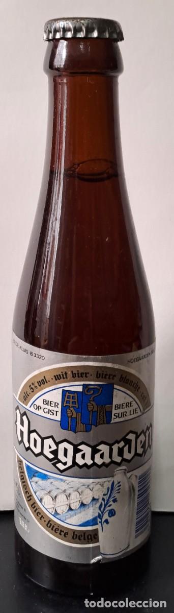 Coleccionismo de cervezas: BOTELLIN DE CERVEZA PARA COLECCIONISMO, HOEGAARDEN BELGICA 33cl. BOTELLIN-81