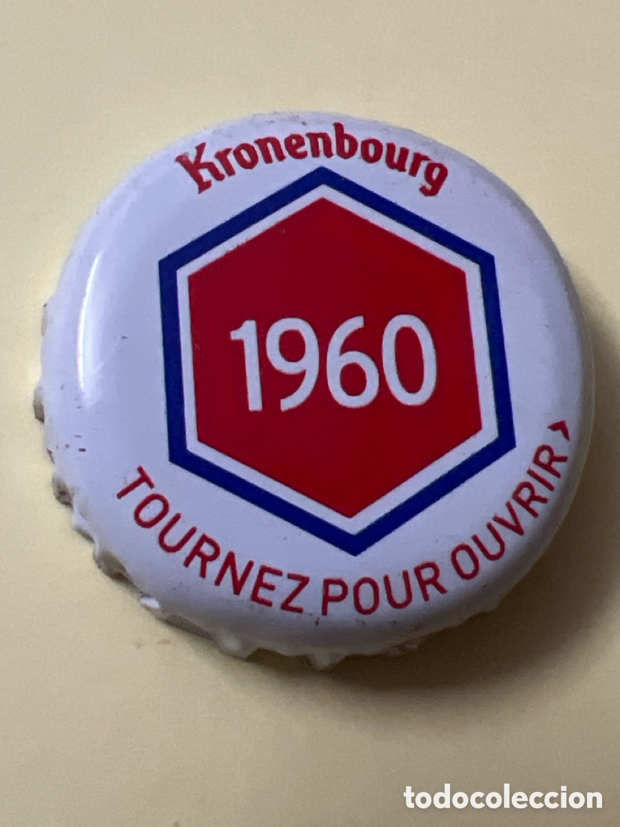 Coleccionismo de cervezas: T4/X15/M5. CHAPA CERVEZA - KRONENBOURG