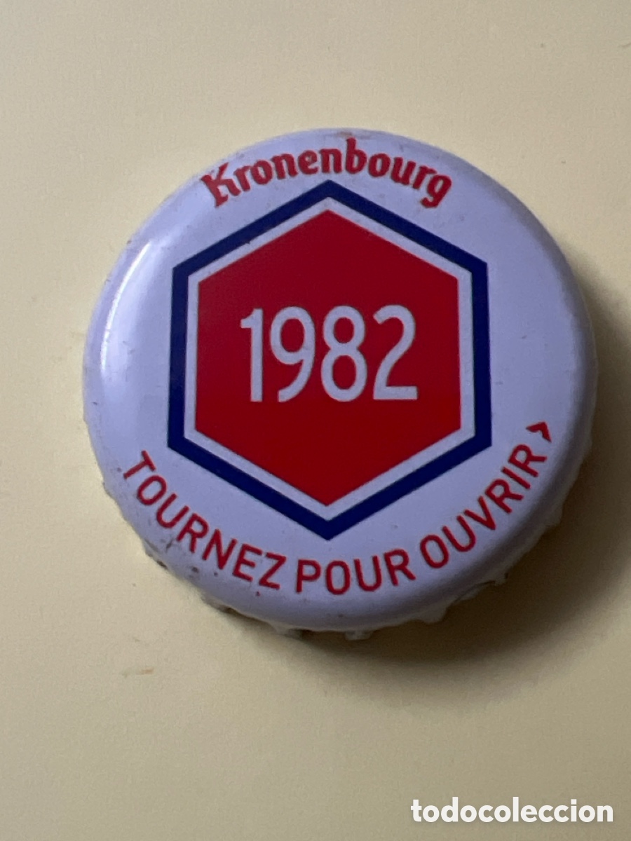 Coleccionismo de cervezas: T4/X15/A4. CHAPA CERVEZA - KRONENBOURG
