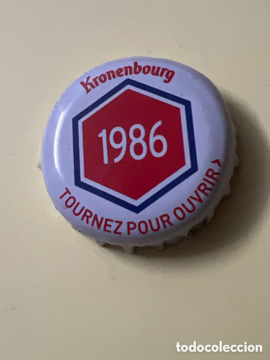 Coleccionismo de cervezas: T4/X15/A6. CHAPA CERVEZA - KRONENBOURG