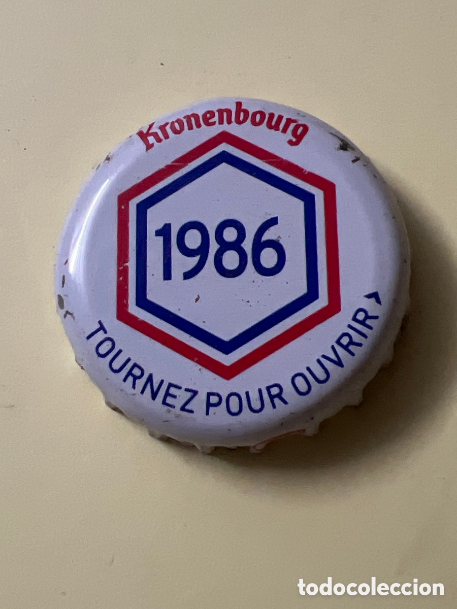 Coleccionismo de cervezas: T4/X15/A6. CHAPA CERVEZA - KRONENBOURG