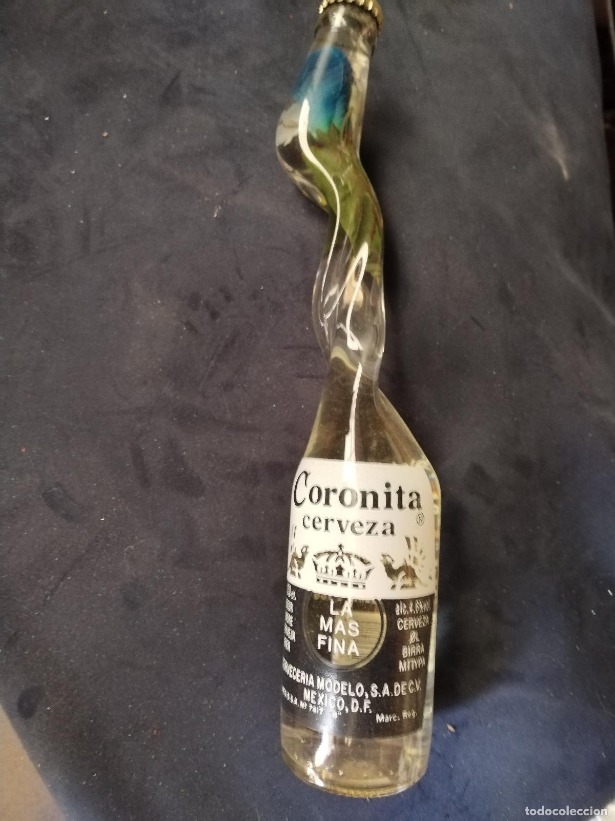Coleccionismo de cervezas: cerveza coronita botella decorativa