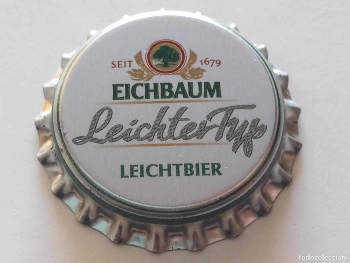 Coleccionismo de cervezas: Chapa tap&oacute;n corona NUEVO de la cerveza alemana EICHBAUM LEICHTER TYP LEICHTERBIER