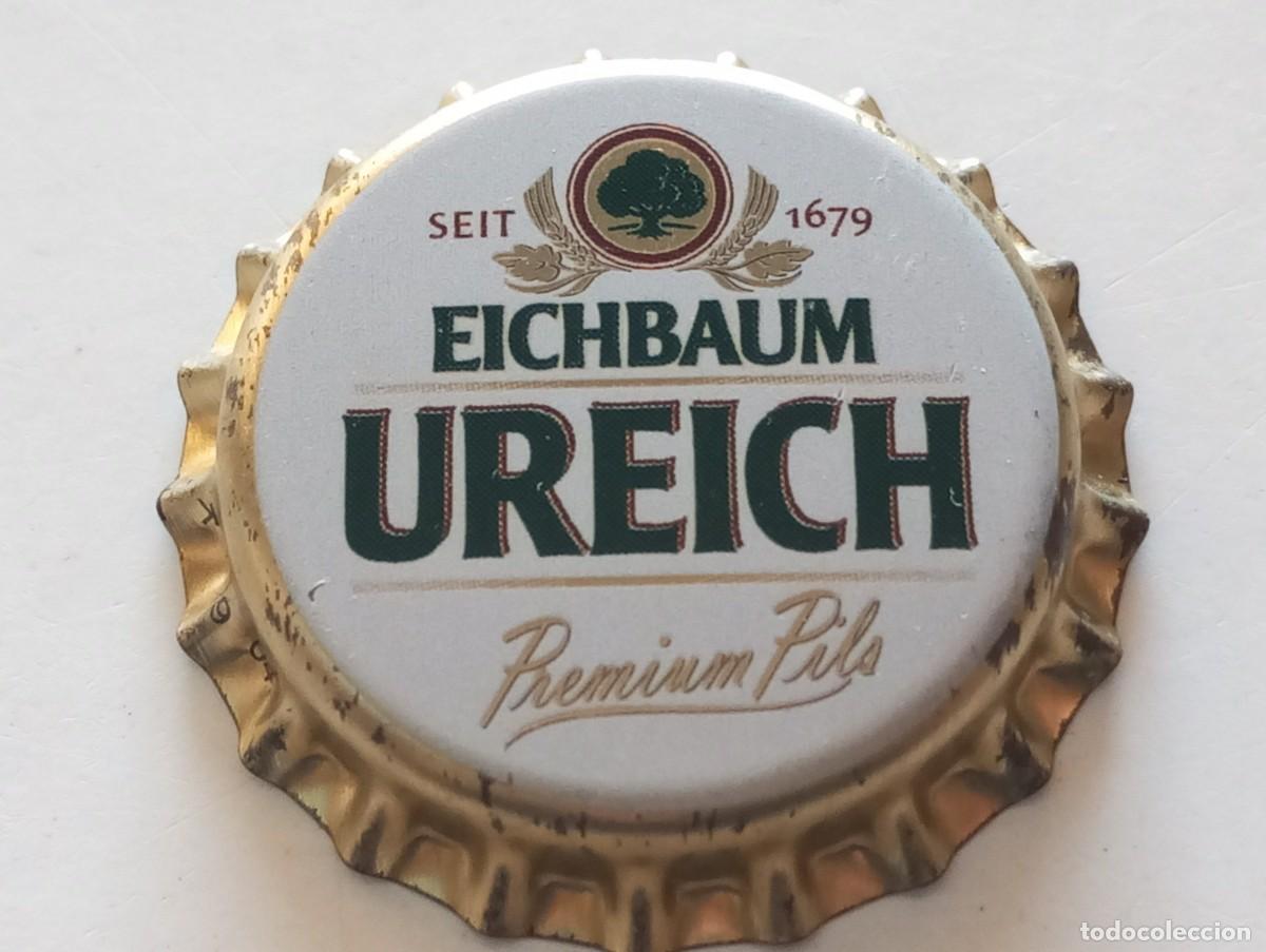 Coleccionismo de cervezas: Chapa tap&oacute;n corona NUEVO de la cerveza alemana EICHBAUM UREICH PREMIUM PILS SEIT 1679