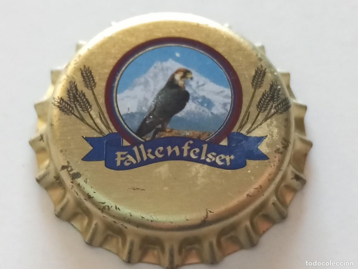 Coleccionismo de cervezas: Chapa tap&oacute;n corona NUEVO de la cerveza alemana FALKENFELSER