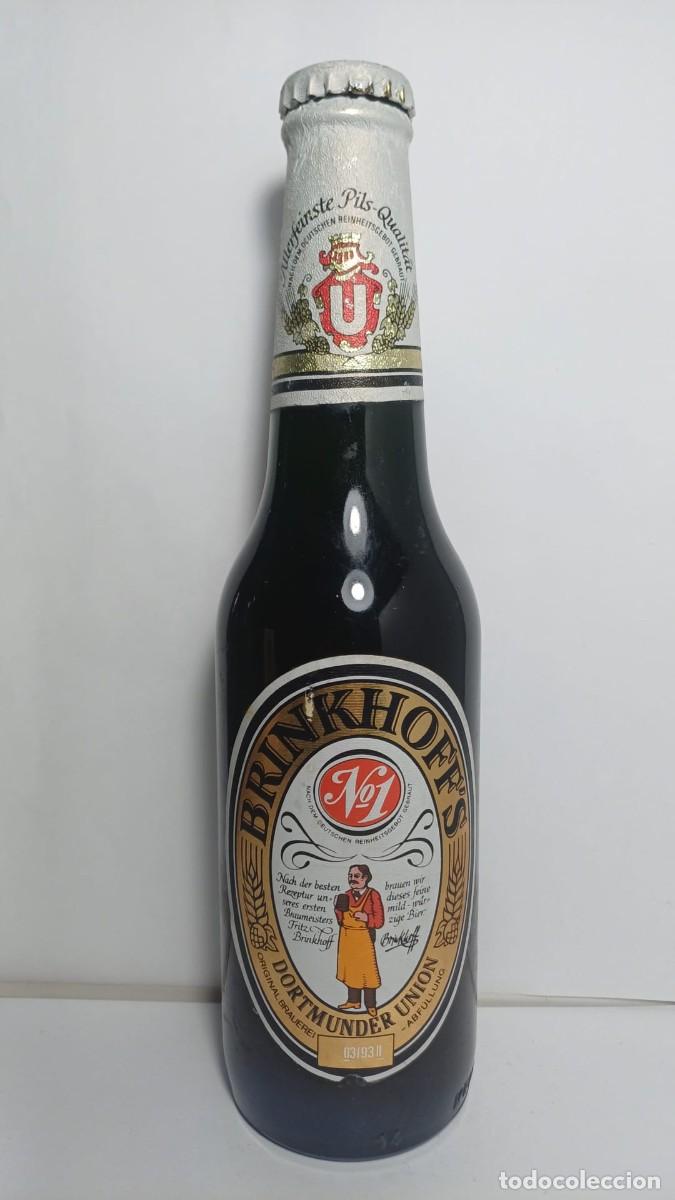 Coleccionismo de cervezas: Botella cerveza Brinkhoff&rsquo;s 33cl 1993