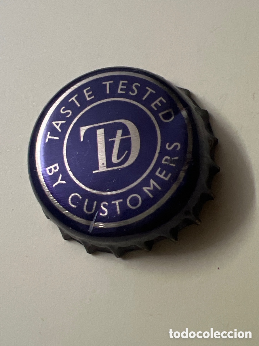 Coleccionismo de cervezas: T4/X13/D1. CHAPA CERVEZA - Taste Tested by Customers - United Kingdom