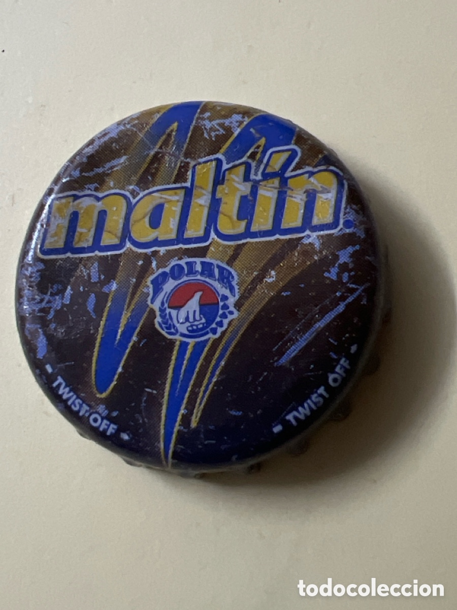 Coleccionismo de cervezas: T4/X13/E3. TAPON CORONA CHAPA BEER BOTTLE CAP KRONKORKEN TAPPI CAPSULE MALTIN - VENEZUELA