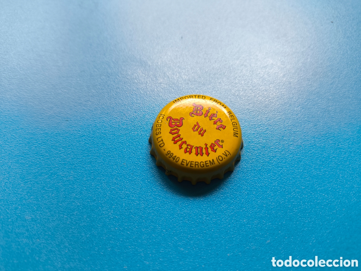 Coleccionismo de cervezas: Chapa Cerveza Boucanier B (RRK)