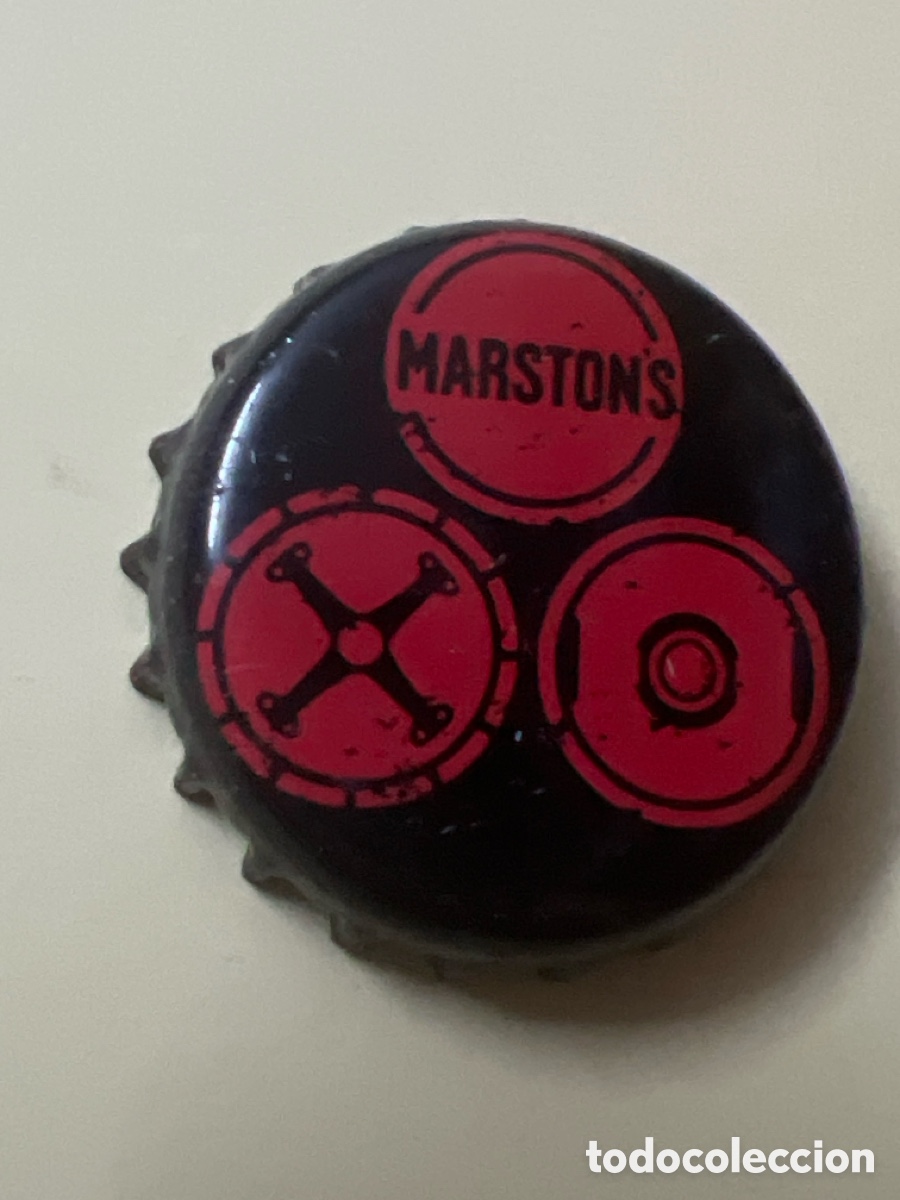 Coleccionismo de cervezas: T4/X16/D1. CHAPA BOTTLE CAP TAPPI CERVEZA MARTON'S . INGLATERRA