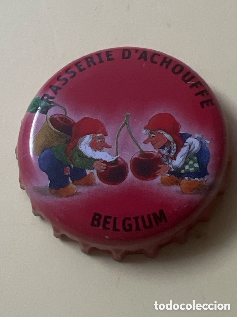 Coleccionismo de cervezas: T4/X16/D4. CHAPA - TAPA CORONA CERVEZA BRASSERIE D ACHOUFFE - BELGICA- DUENDE - CAPS - TAPON