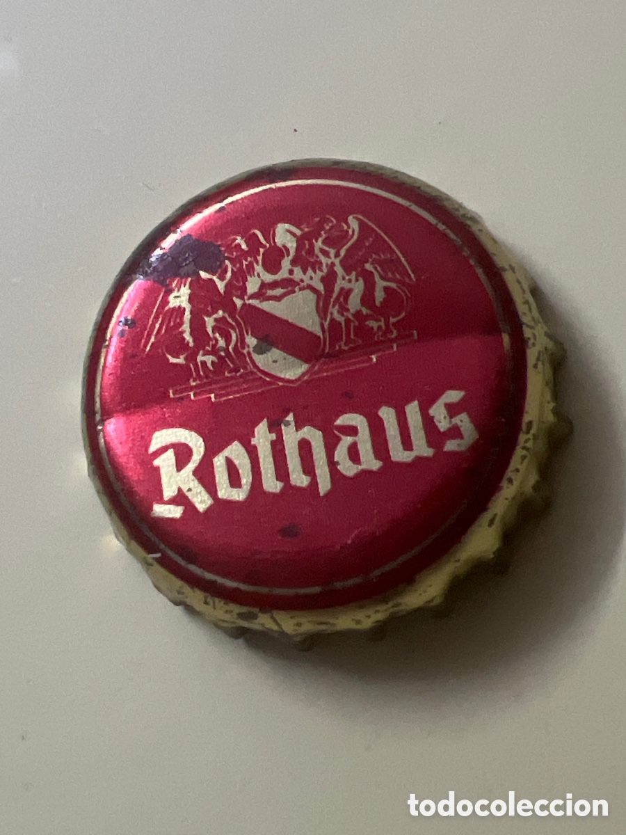 Coleccionismo de cervezas: T4/X16/G5. CHAPA CERVEZA ROTHAUS -GERMANY-
