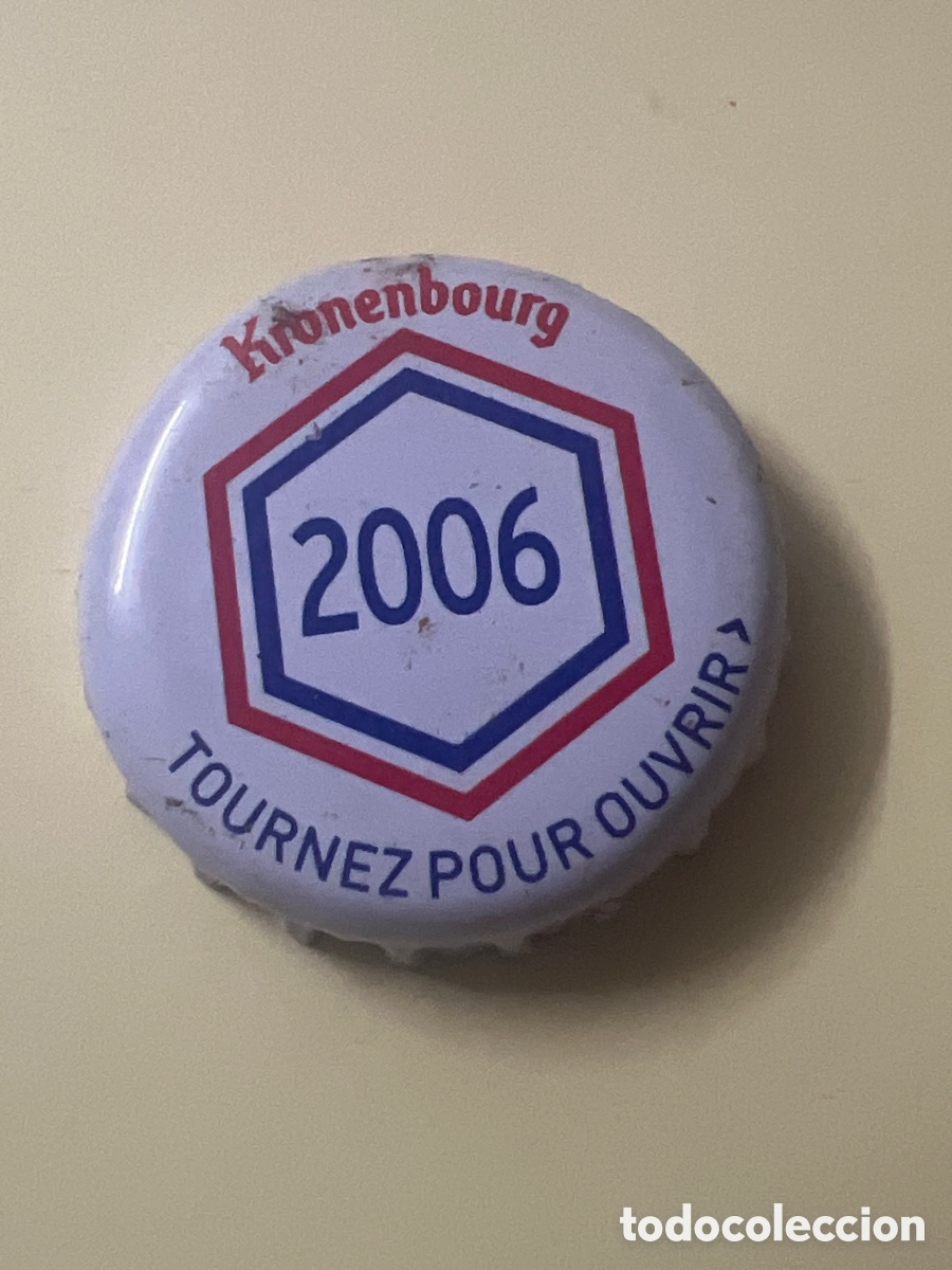 Coleccionismo de cervezas: T4/X20/A4. CHAPA CERVEZA - KRONENBOURG