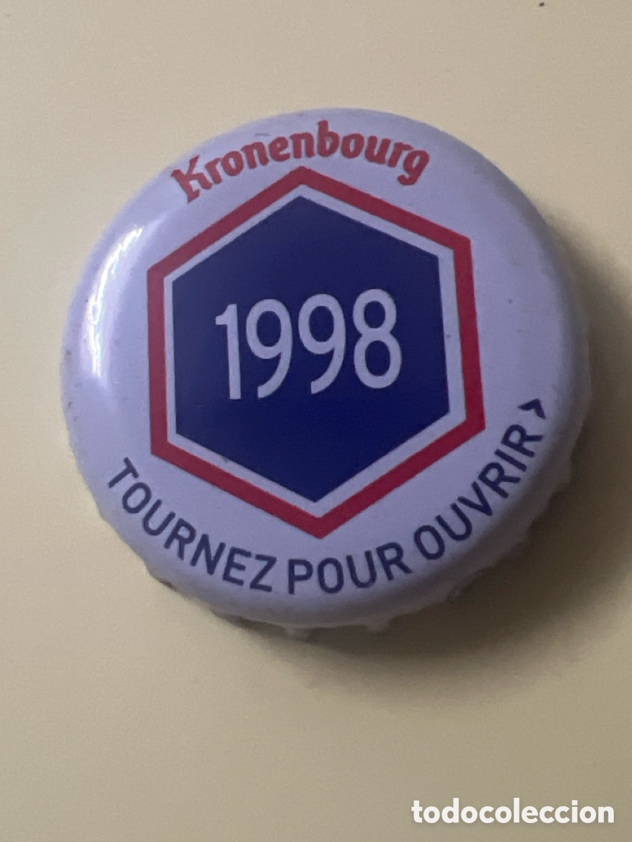 Coleccionismo de cervezas: T4/X20/A6. CHAPA CERVEZA - KRONENBOURG