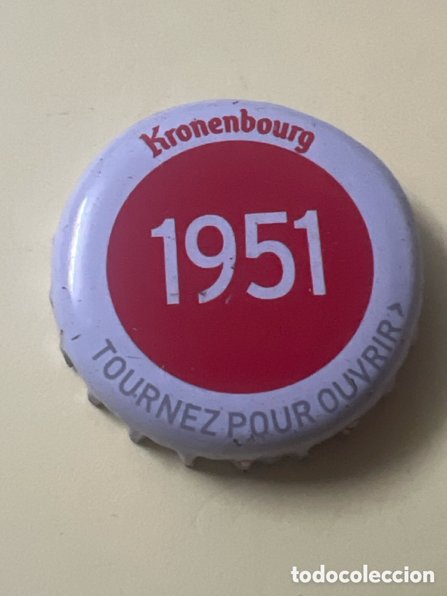 Coleccionismo de cervezas: T4/X20/C4. CHAPA CERVEZA - KRONENBOURG