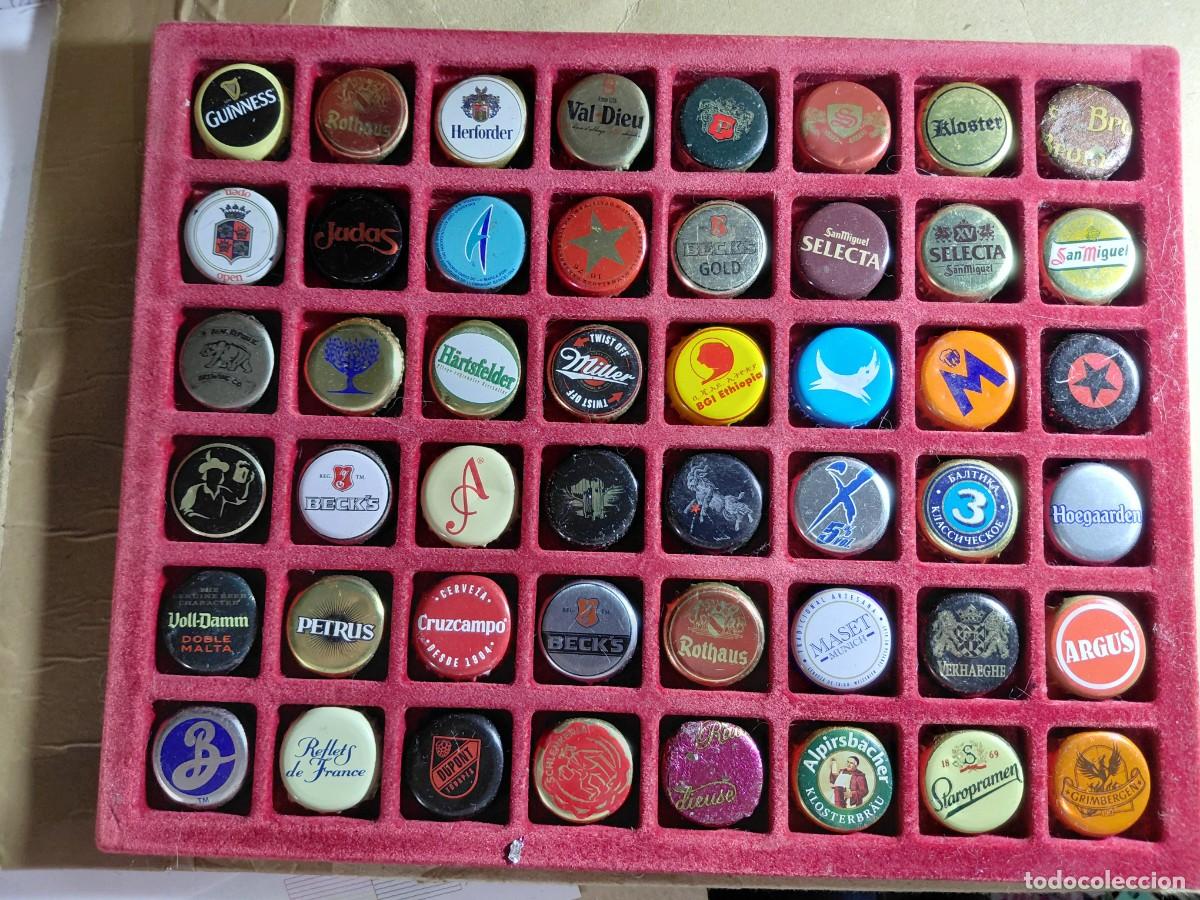 Coleccionismo de cervezas: CHAPAS CERVEZA - 48 DIFERENTES