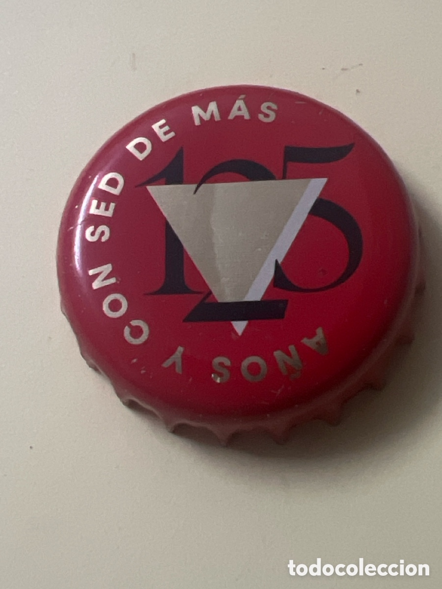 Coleccionismo de cervezas: T4/X18/B3. TAP&Oacute;N CORONA BIRRA BOTTLE CAP CHAPA KRONKORKEN CERVEZA BEER AMBAR 125