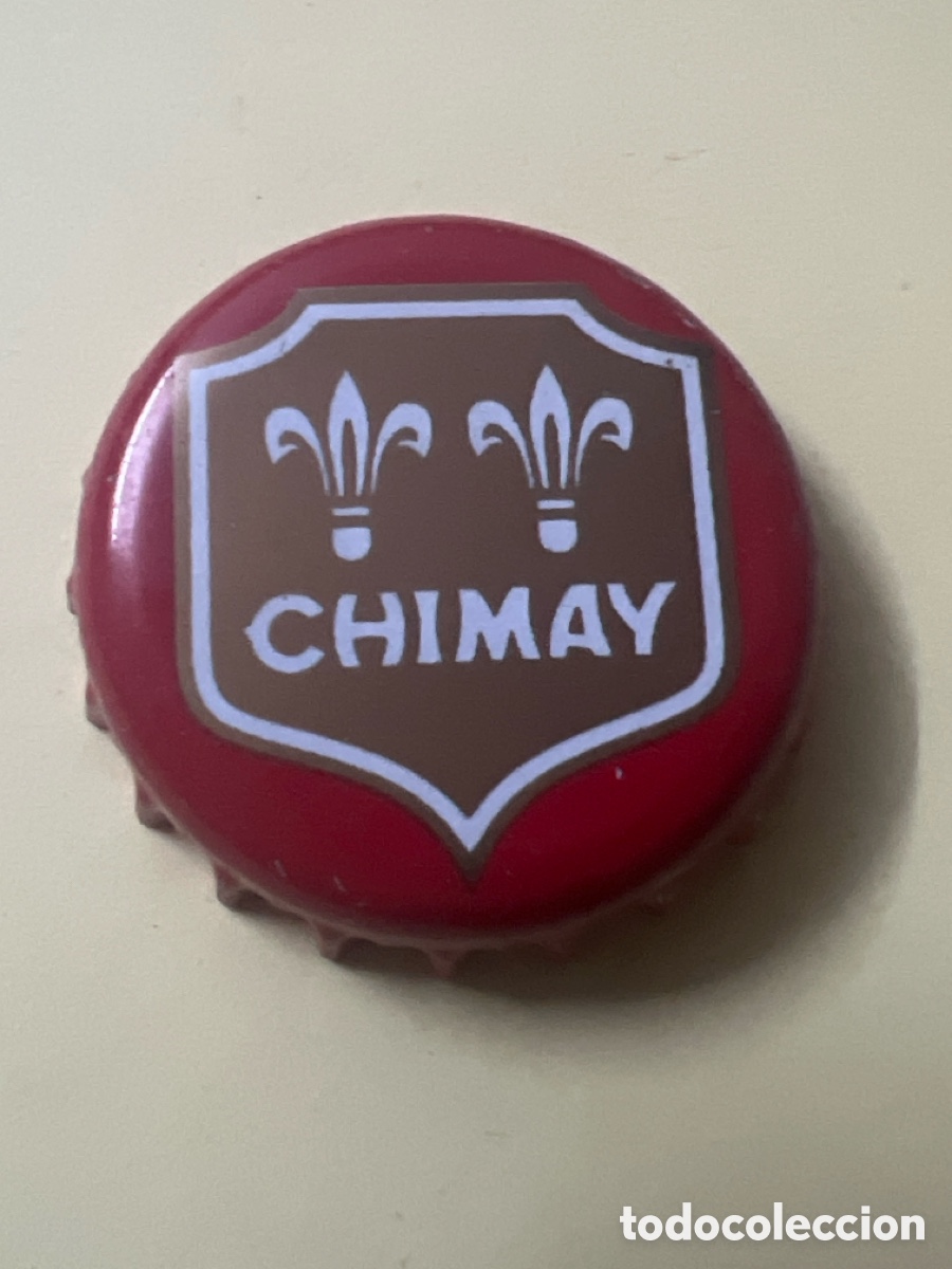 Coleccionismo de cervezas: T4/X18/C2. CHAPA TAPON CERVEZA DE BELGICA CHIMAY TAPON ROJO