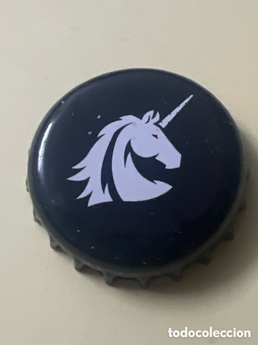 Coleccionismo de cervezas: T4/X18/E1. CHAPA CERVEZA - France Capsule Bi&egrave;re Beer Crown Cap Brasserie Licorne 67 Saverne