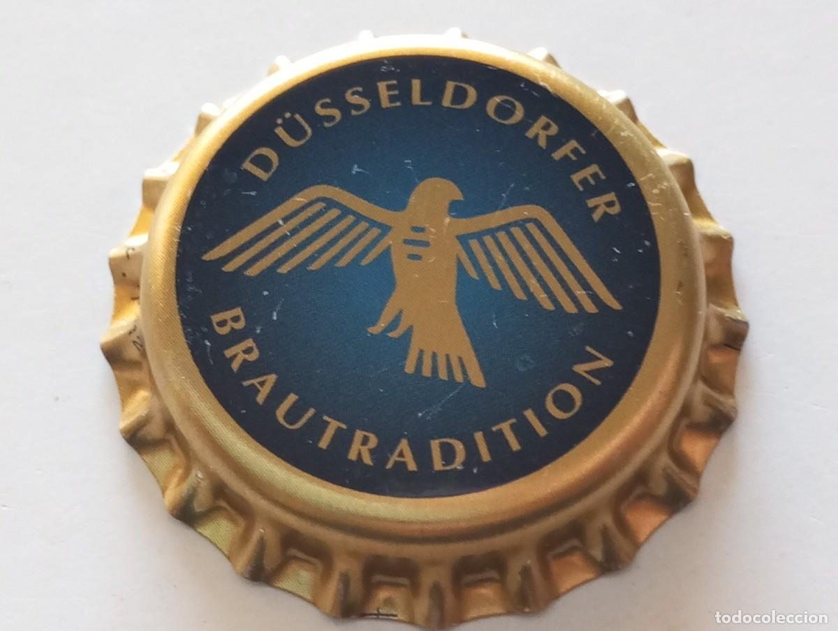 Coleccionismo de cervezas: Chapa tap&oacute;n corona NUEVO de la cerveza alemana FRANKENHEIM D&Uuml;SSELDORFER BRAUTRADITION
