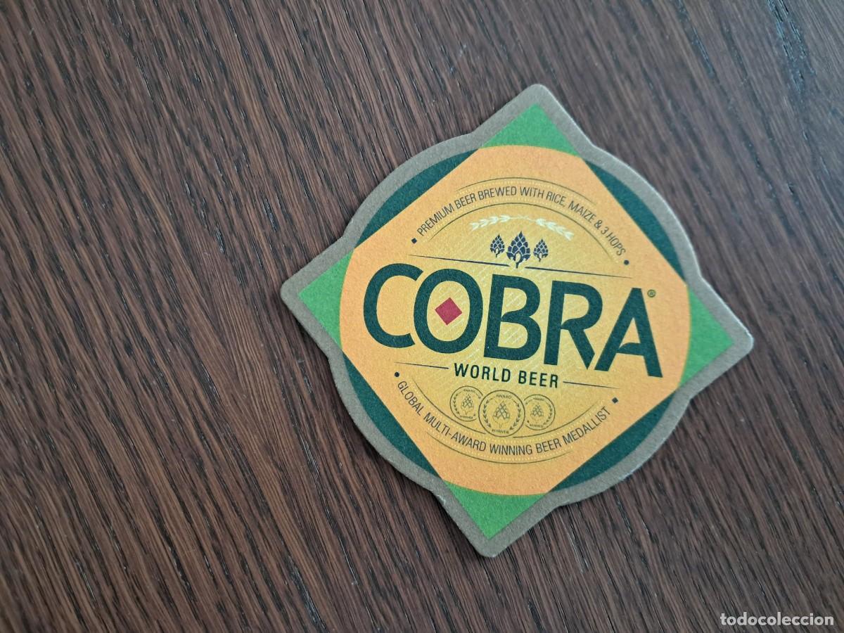 Coleccionismo de cervezas: POSAVASOS DE CERVEZA, COBRA.