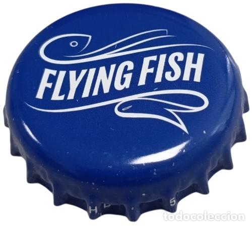 Coleccionismo de cervezas: Capsule Bi&egrave;re Beer Crown Cap Flying Fish RP762 tap&oacute;n corona