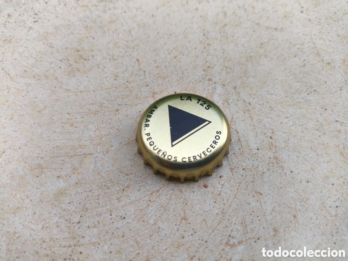 Coleccionismo de cervezas: Chapa Cerveza &Aacute;mbar La 125 (U)