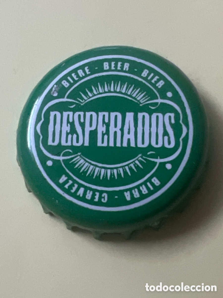 Coleccionismo de cervezas: T4/X17/A4. Chapa Cerveza Desperados Mojito