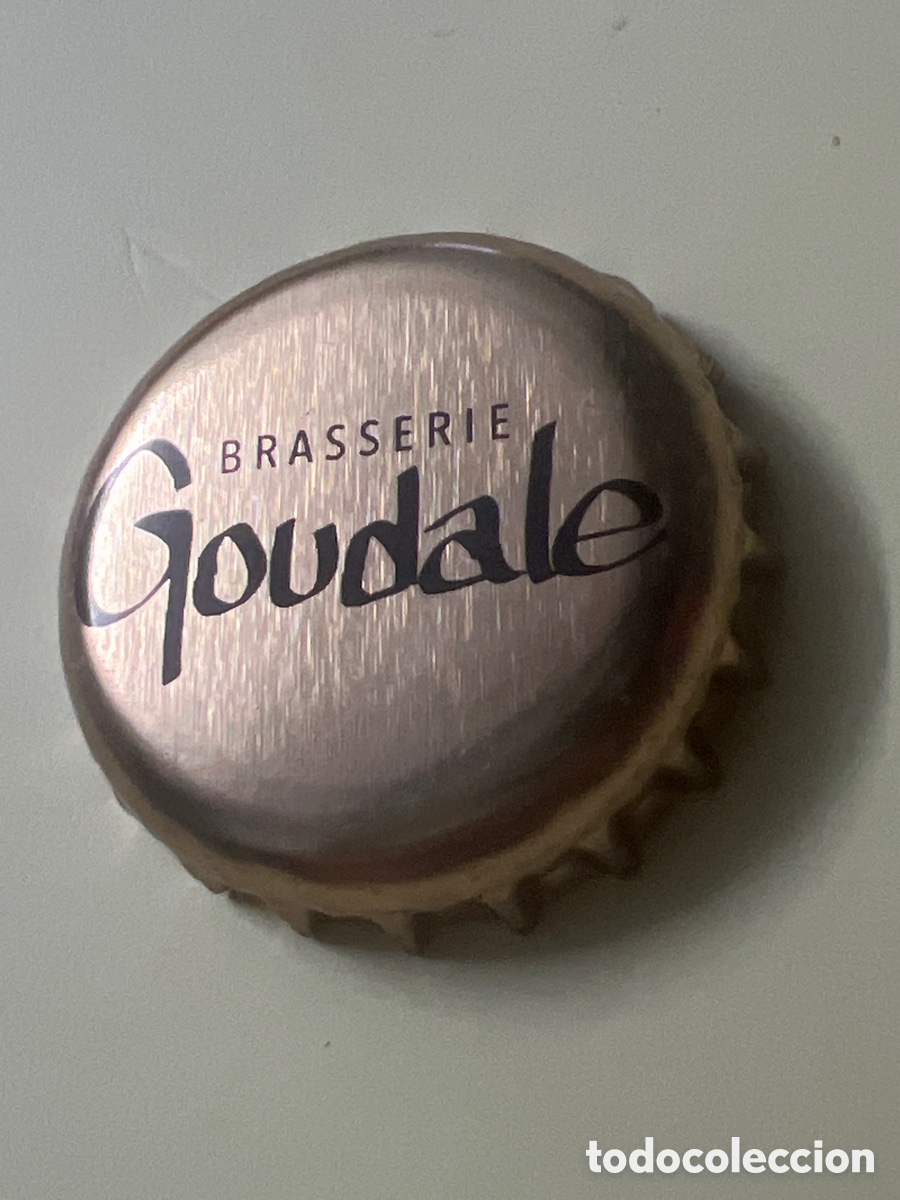 Coleccionismo de cervezas: T4/X17/B2. CHAPA CERVEZA - BRASSERIE GOUDALE