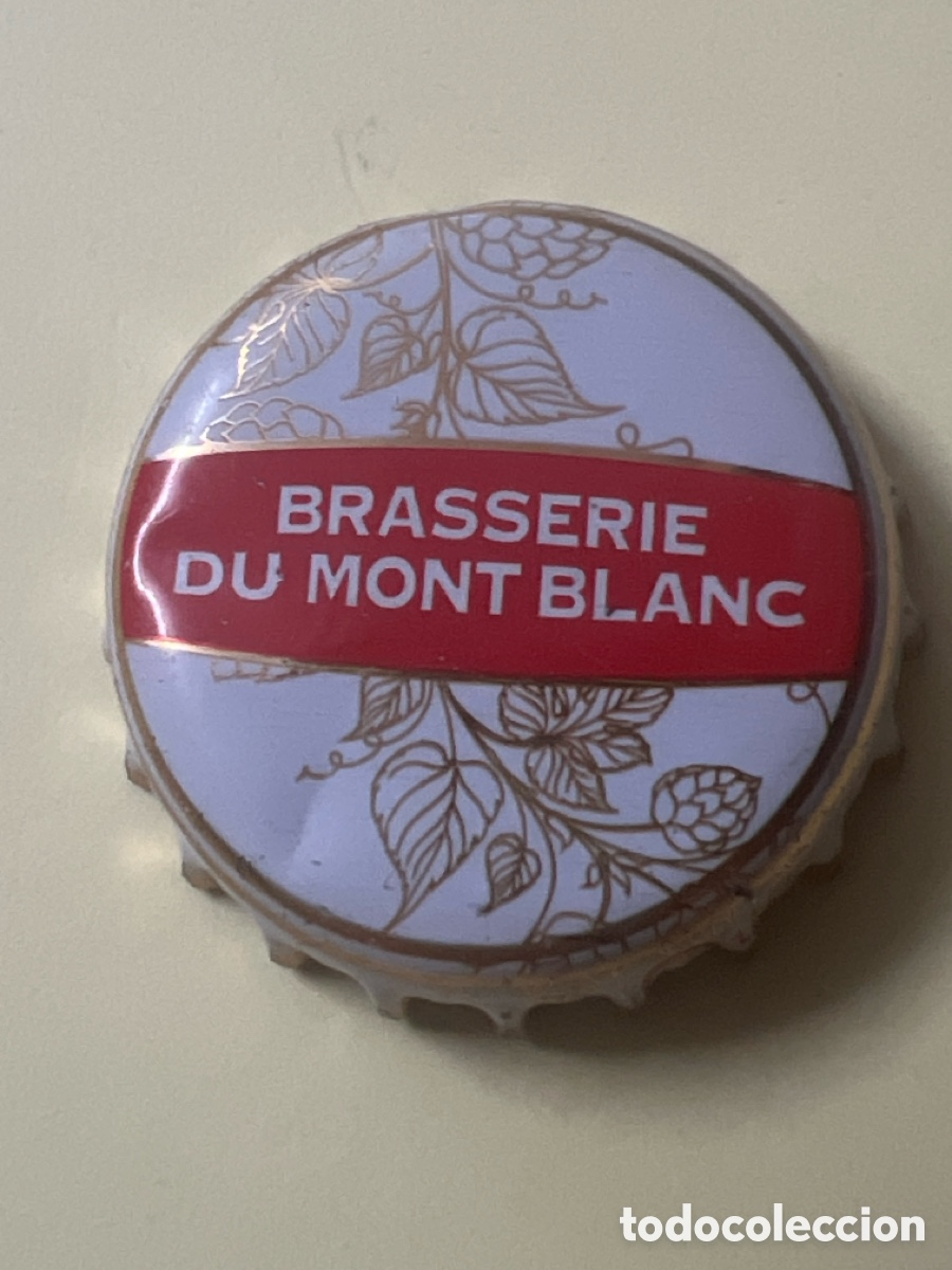 Sammeln von Brauereiartikeln: T4/X17/B3. Francia Capsule bi&egrave;re Beer Crown Cap Brasserie du Mont Blanc