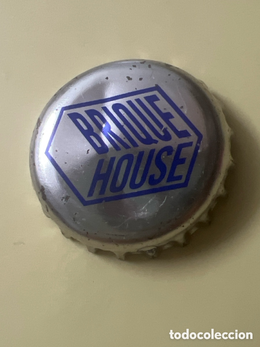 Coleccionismo de cervezas: T4/X17/B5. CHAPA CERVEZA - Capsule Bi&egrave;re BRIQUE HOUSE Pas de Calais