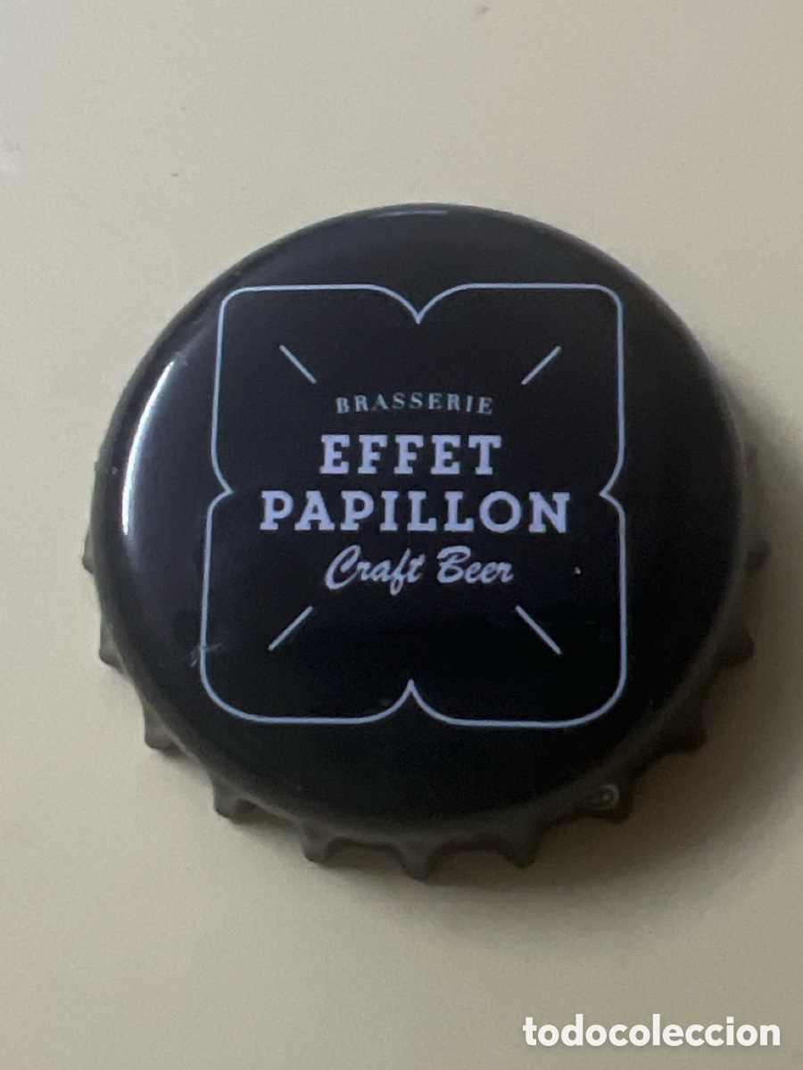 Coleccionismo de cervezas: T4/X17/C4. Capsule De Biere &rdquo;Effet Papillon&rdquo; - Brasserie Artisanale - 33700 Merignac -