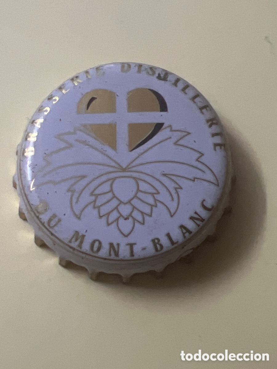 Coleccionismo de cervezas: T4/X17/D1. CHAPA CERVEZA - BRASSERIE - MONT BLANC