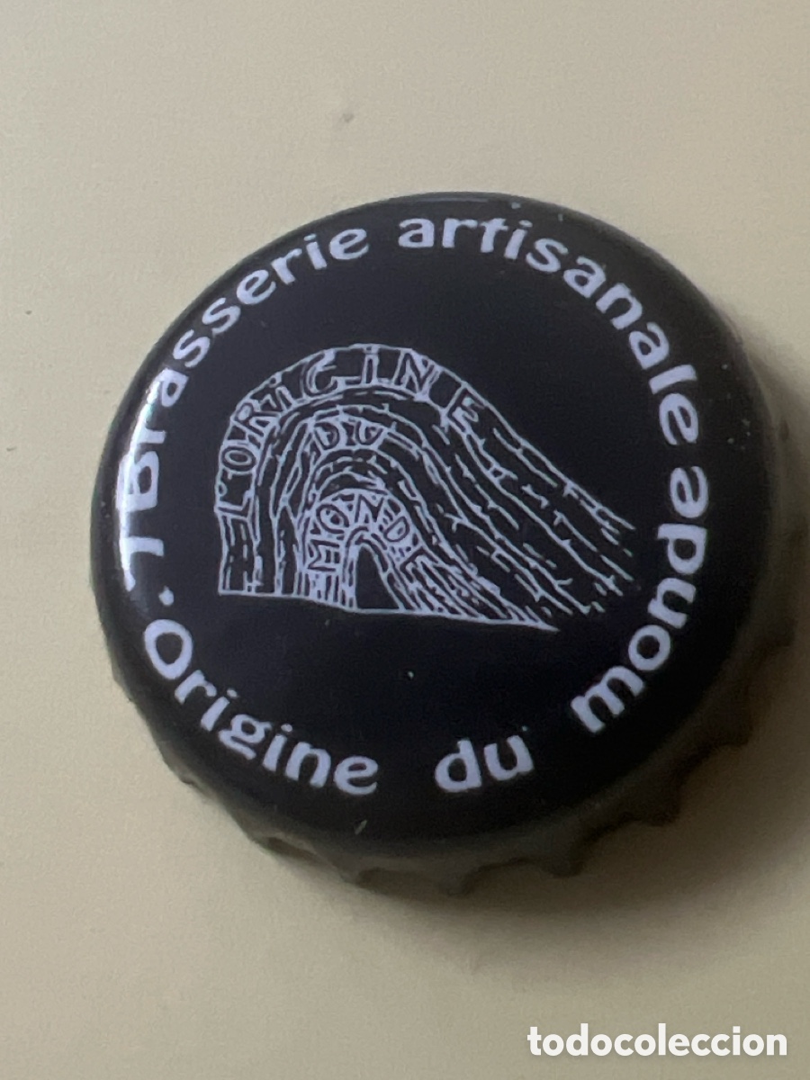 Coleccionismo de cervezas: T4/X17/D4. CHAPA CERVEZA - BRASSERIE ARTISANALE - L&rsquo;ORIGINE DU MONDE