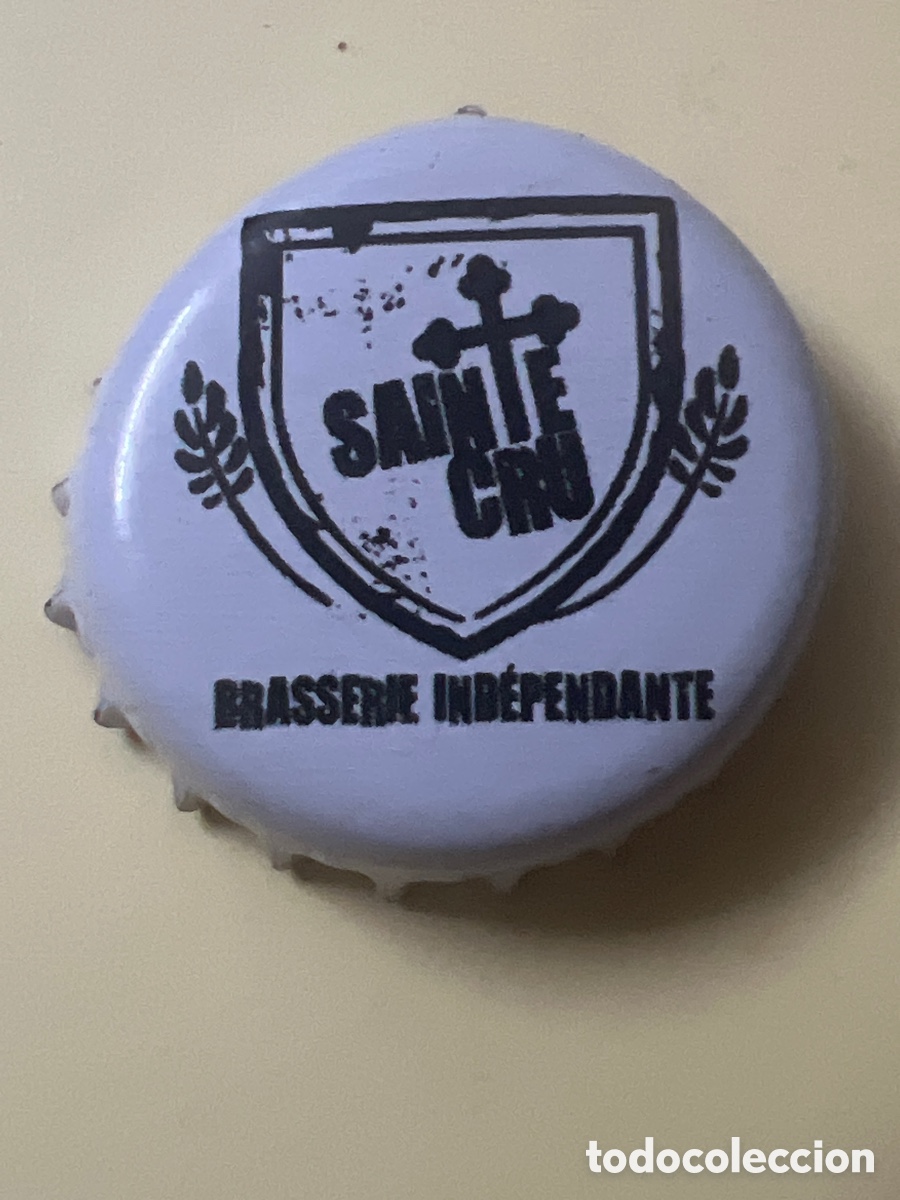 Coleccionismo de cervezas: T4/X17/E2. CHAPA CERVEZA - Capsule Brasserie SAINTE CRU France Alsace