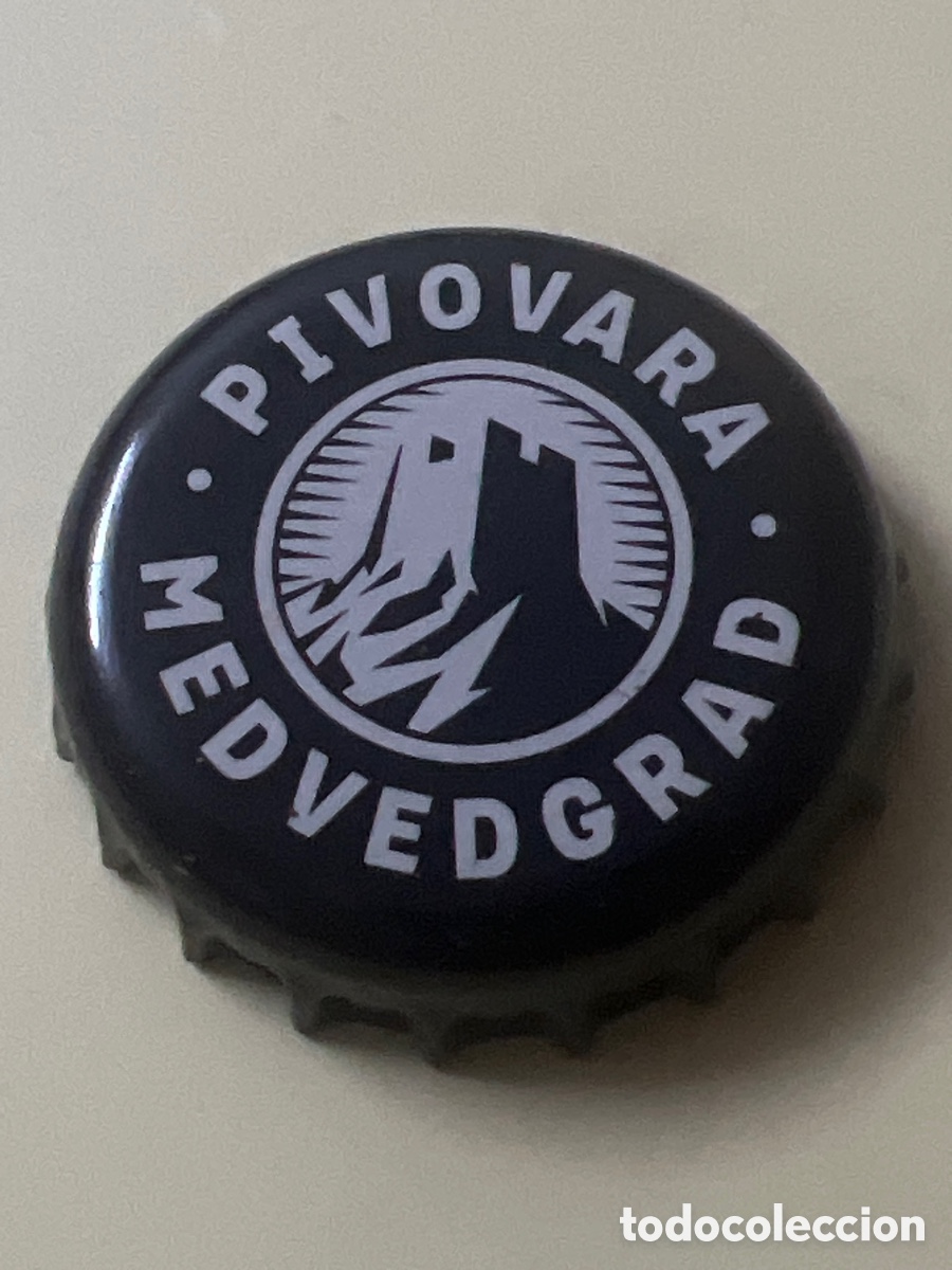 Coleccionismo de cervezas: T4/X17/E4. Medvedgrad Microbrewery - 3rd Edition Crown Cap chapa Kronkorken tappo (Croatia)