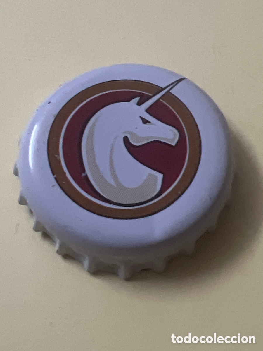 Coleccionismo de cervezas: T4/X17/F3. CHAPA CERVEZA - France Capsule Bi&egrave;re Beer Crown Cap Brasserie Licorne 67 Saverne