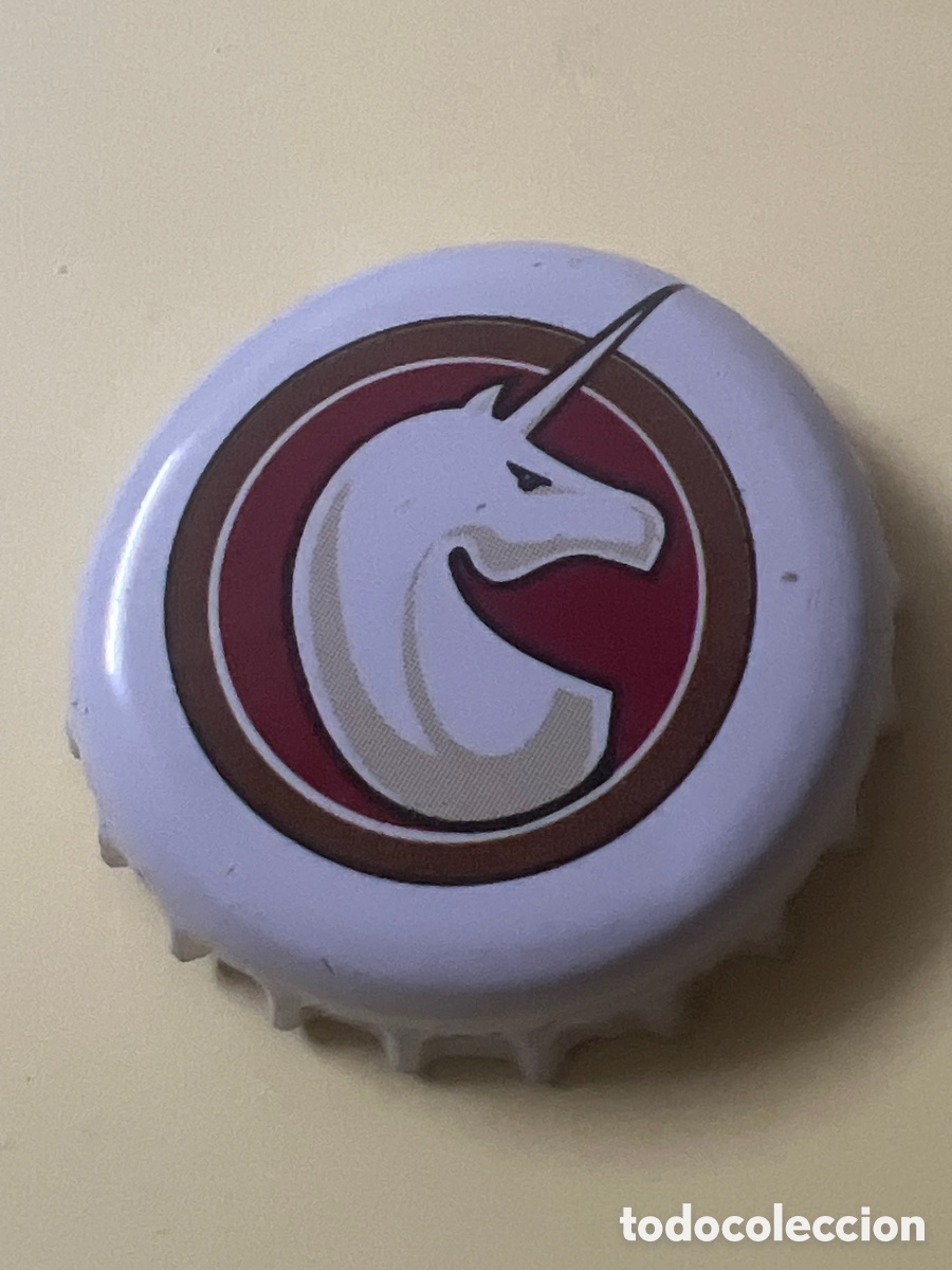 Coleccionismo de cervezas: T4/X17/F4. CHAPA CERVEZA - France Capsule Bi&egrave;re Beer Crown Cap Brasserie Licorne 67 Saverne