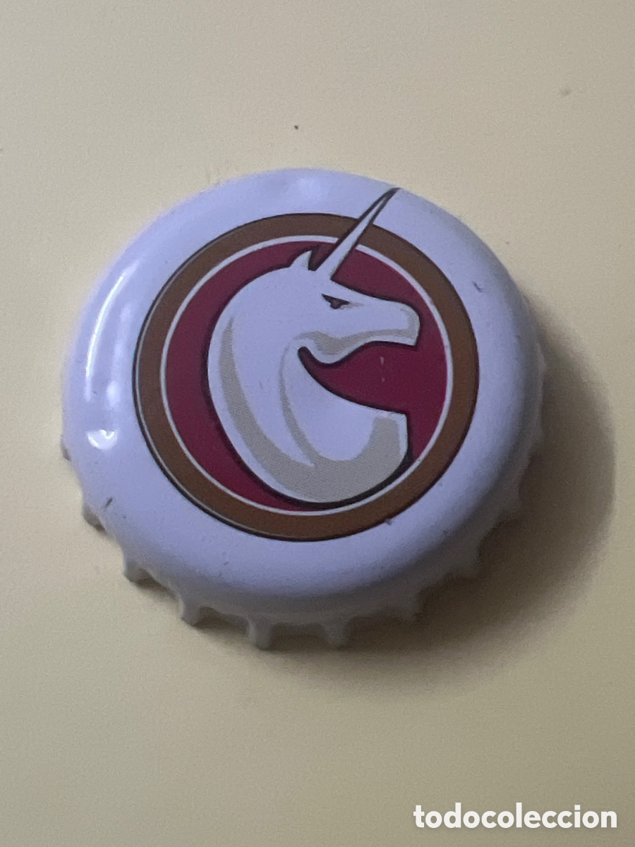 Coleccionismo de cervezas: T4/X17/F6. CHAPA CERVEZA - France Capsule Bi&egrave;re Beer Crown Cap Brasserie Licorne 67 Saverne