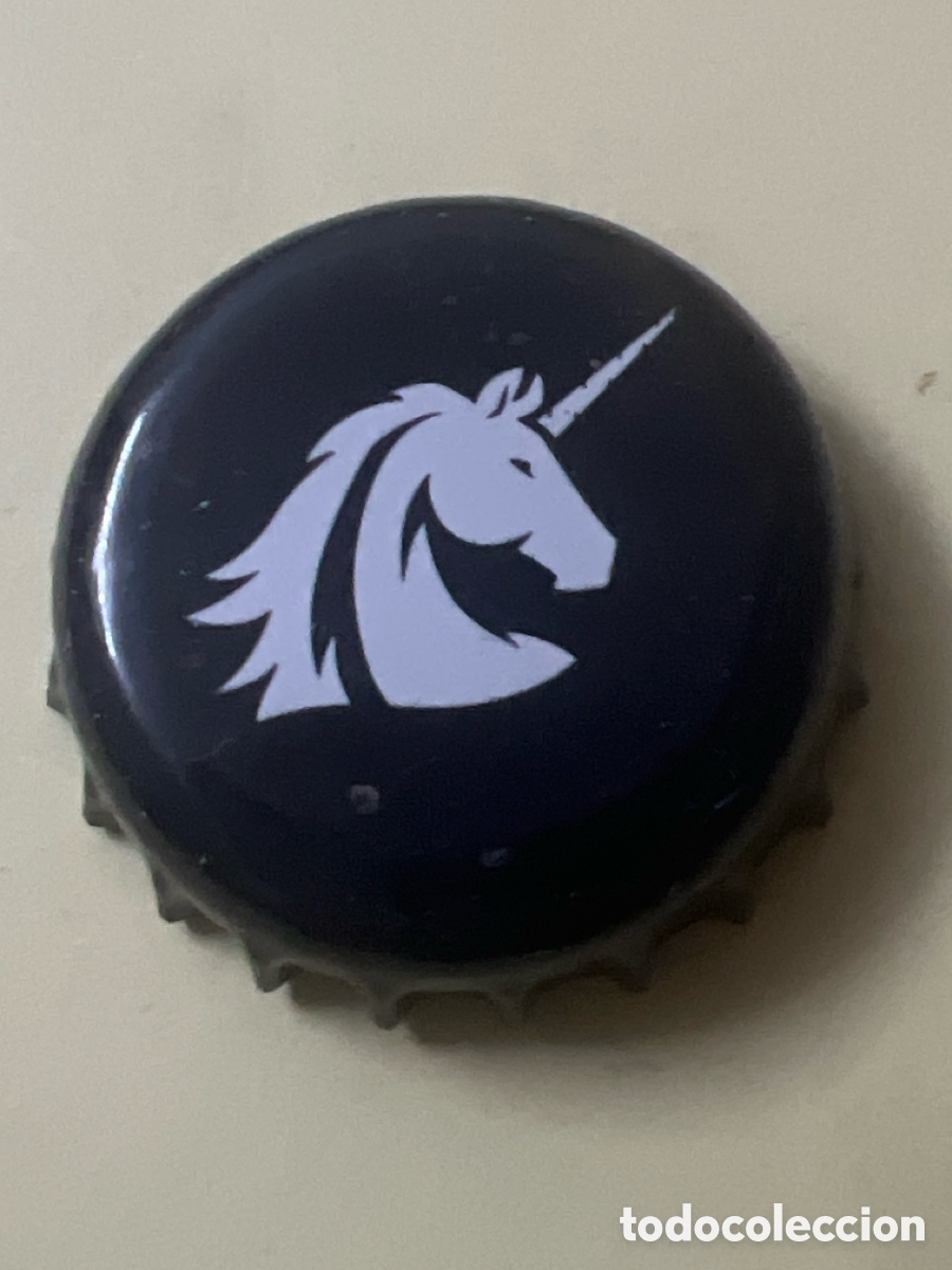 Coleccionismo de cervezas: T4/X17/G1. CHAPA CERVEZA - France Capsule Bi&egrave;re Beer Crown Cap Brasserie Licorne 67 Saverne