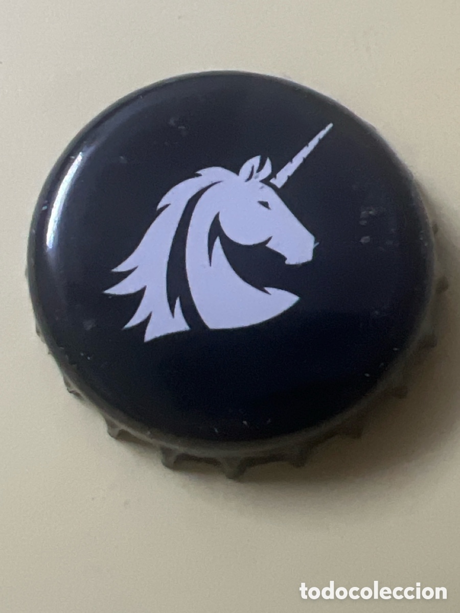 Coleccionismo de cervezas: T4/X17/G4. CHAPA CERVEZA - France Capsule Bi&egrave;re Beer Crown Cap Brasserie Licorne 67 Saverne