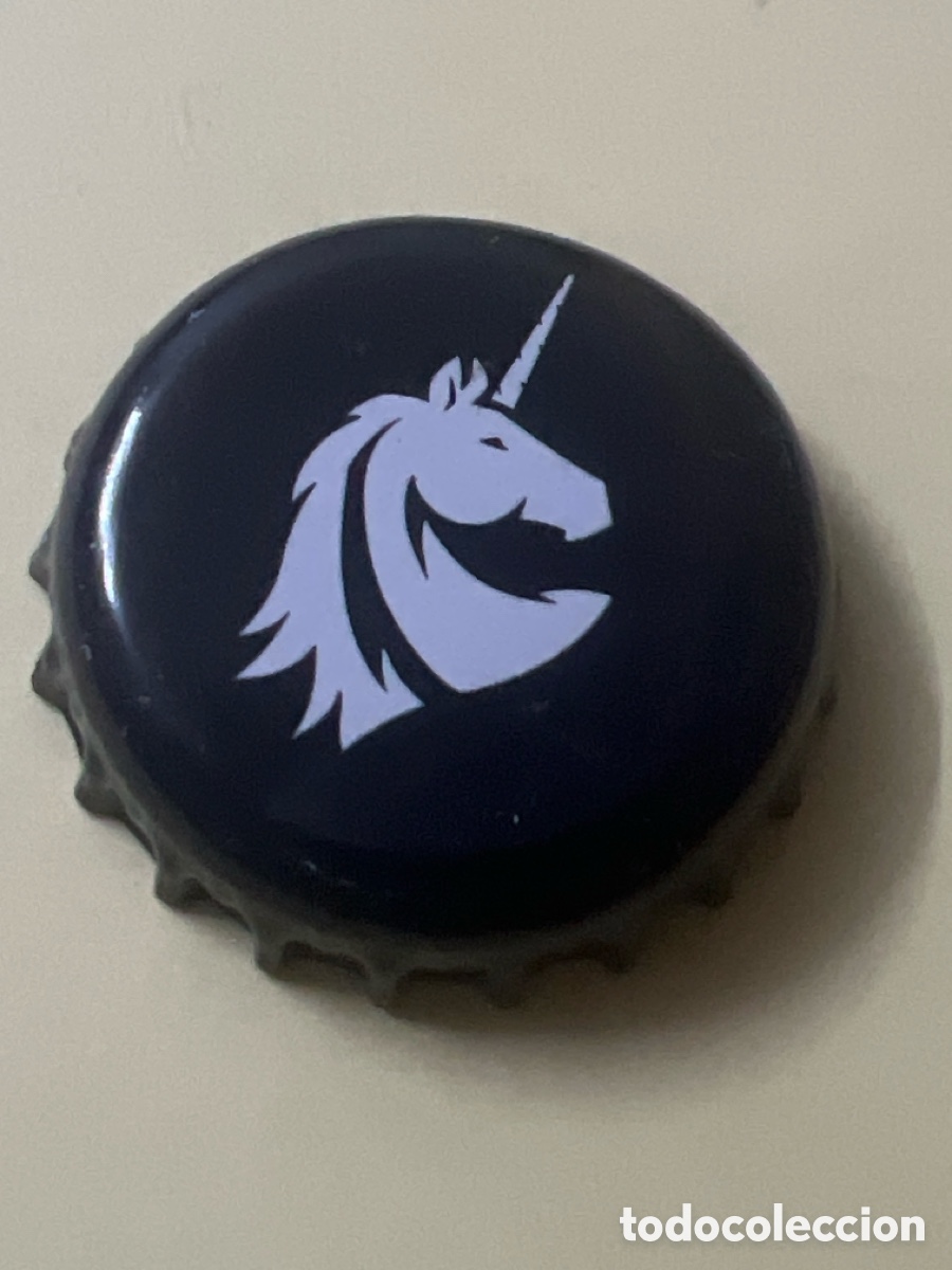 Coleccionismo de cervezas: T4/X17/G5. CHAPA CERVEZA - France Capsule Bi&egrave;re Beer Crown Cap Brasserie Licorne 67 Saverne