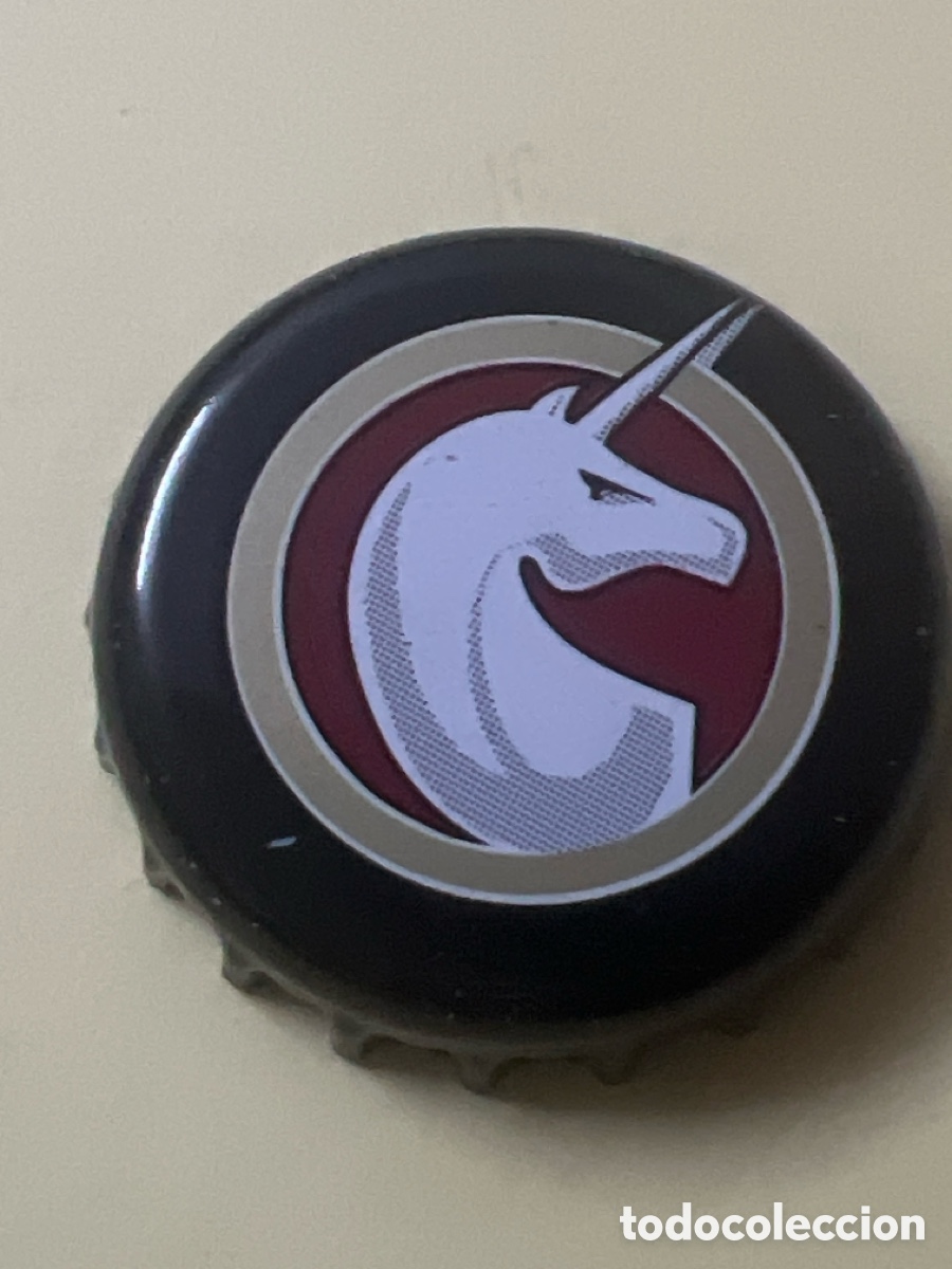 Coleccionismo de cervezas: T4/X17/G6. CHAPA CERVEZA - France Capsule Bi&egrave;re Beer Crown Cap Brasserie Licorne 67 Saverne