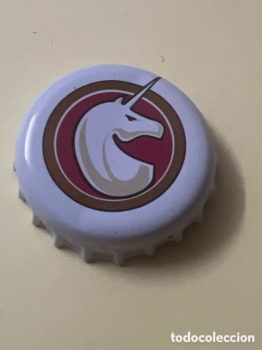 Coleccionismo de cervezas: T4/X17/H2. CHAPA CERVEZA - France Capsule Bi&egrave;re Beer Crown Cap Brasserie Licorne 67 Saverne